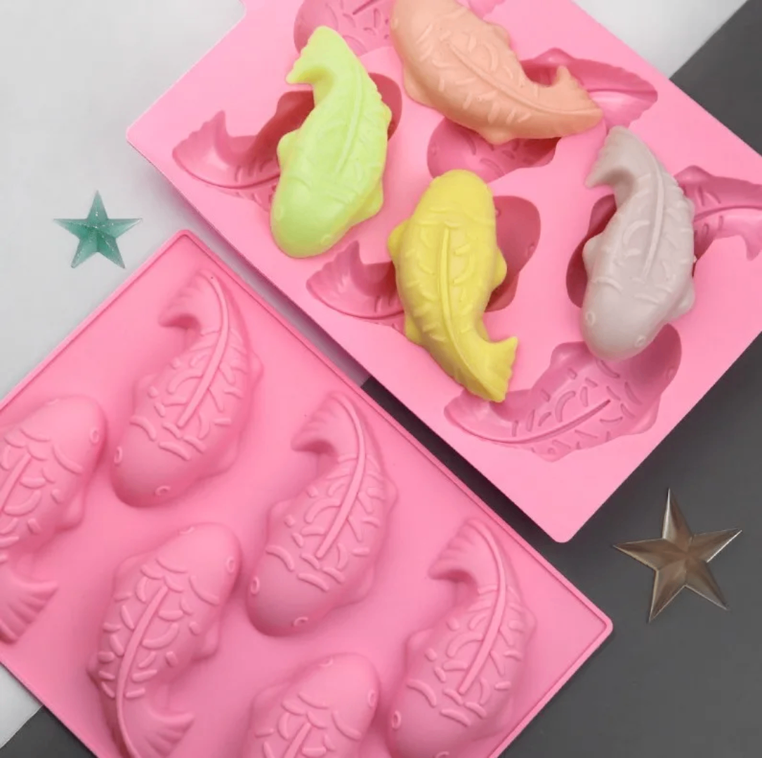 Moule en silicone poisson
