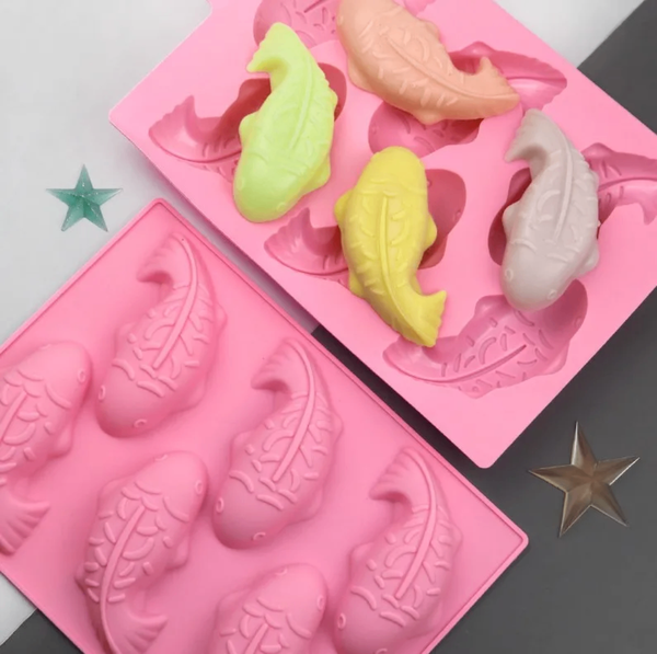 Moule en silicone poisson
