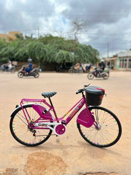 Vélo élégant pour femme