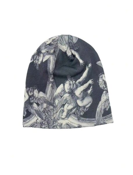 Bonnet à motif d'anges