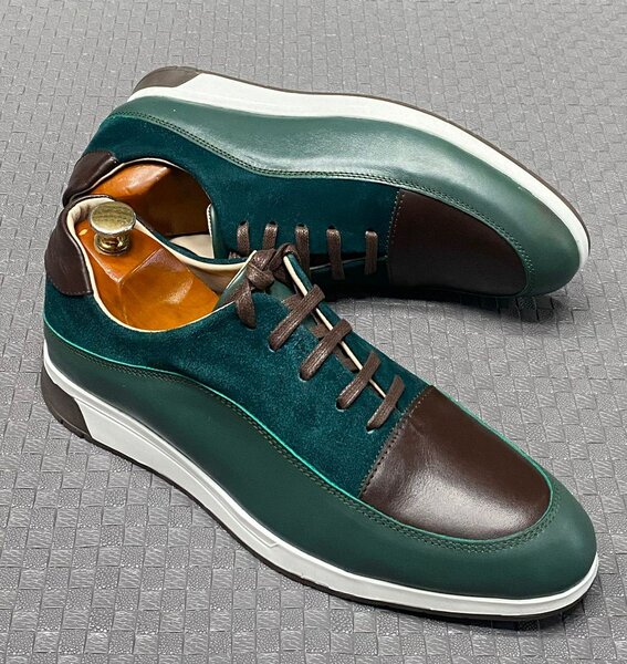 Sneakers en cuir