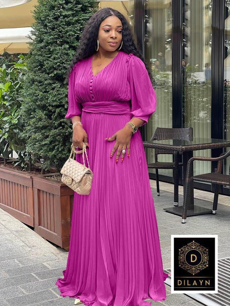 Robe violet