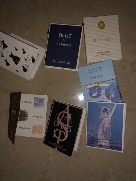 Échantillons parfums