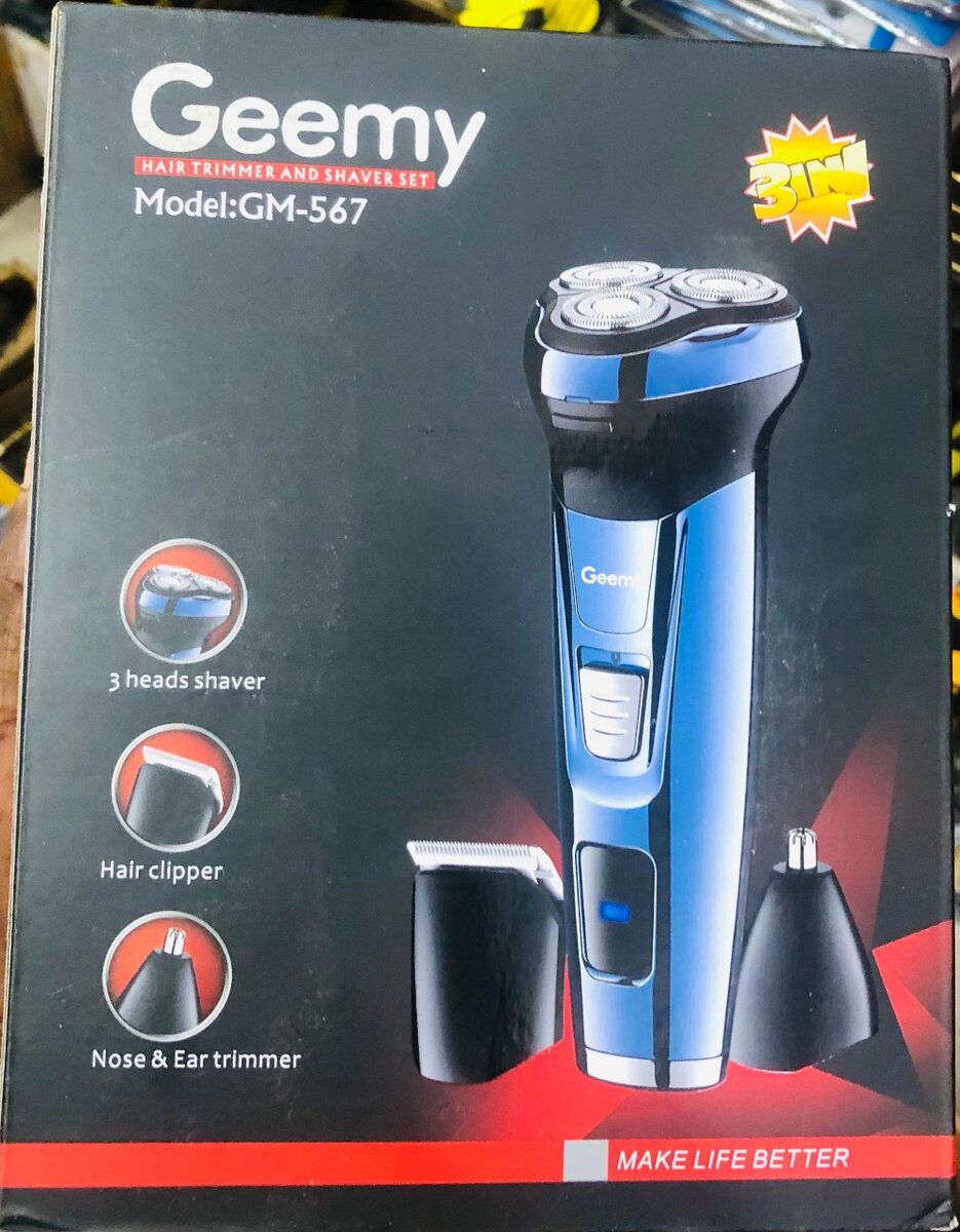 Tondeuse multifonction Geemy 3 en 1