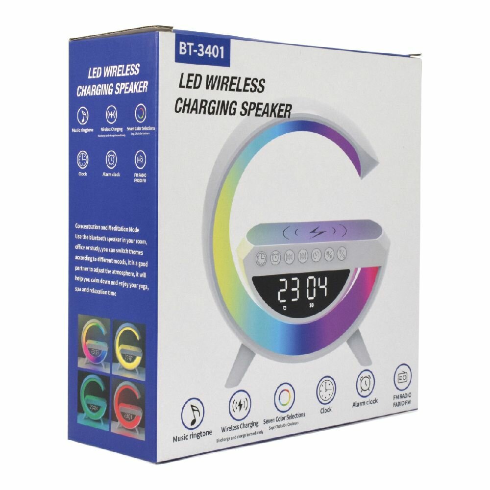LED Wireless Charging Speaker