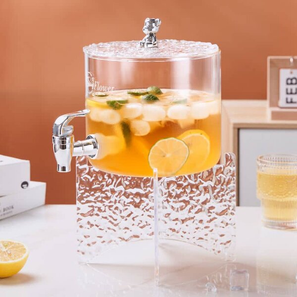 Borosilicate Glass Bucket Dispenser