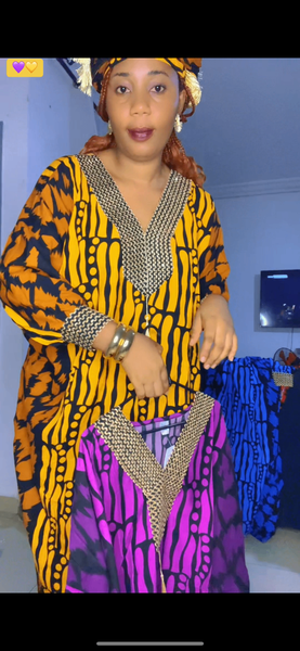 Boubou coton100%