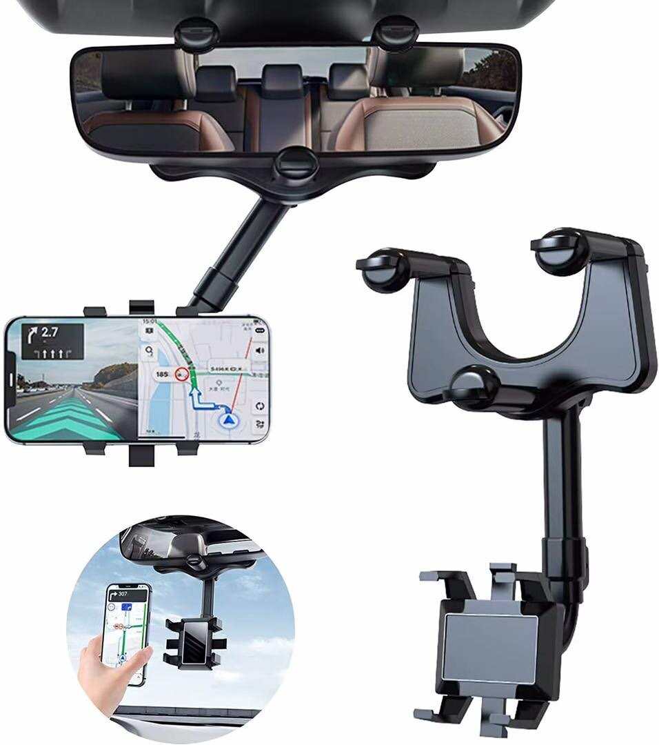Support Téléphone Voiture Rotatif