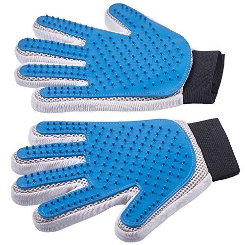Gants de toilettage pour animaux