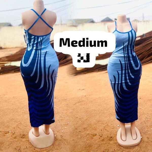 Cross back bodycon