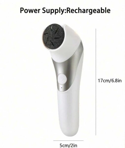 Râpe pieds électrique USB rechargeable