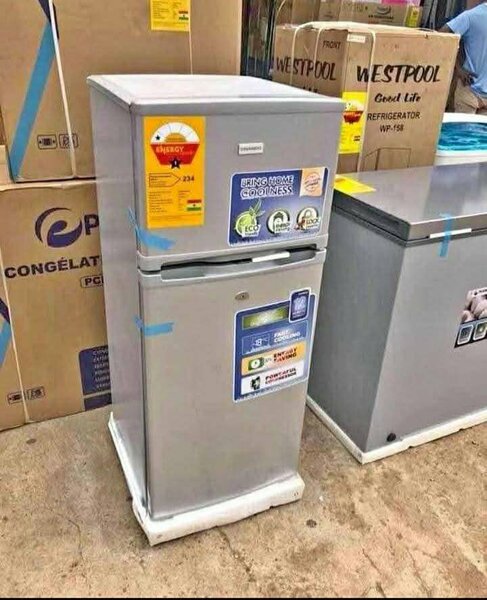 Double door fridge