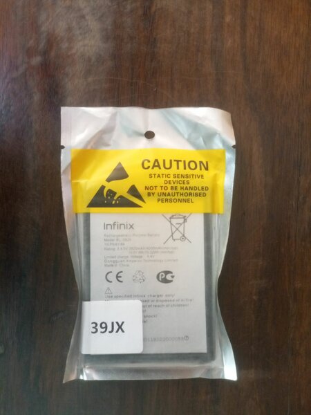 Infinix Hot 40 battery