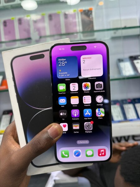 iPhone 14pro Max Violet 128 Go