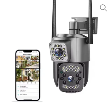 V380 2MP WiFi CCTV Dual lens Bullet and PTZ Security Wireless IP Camera