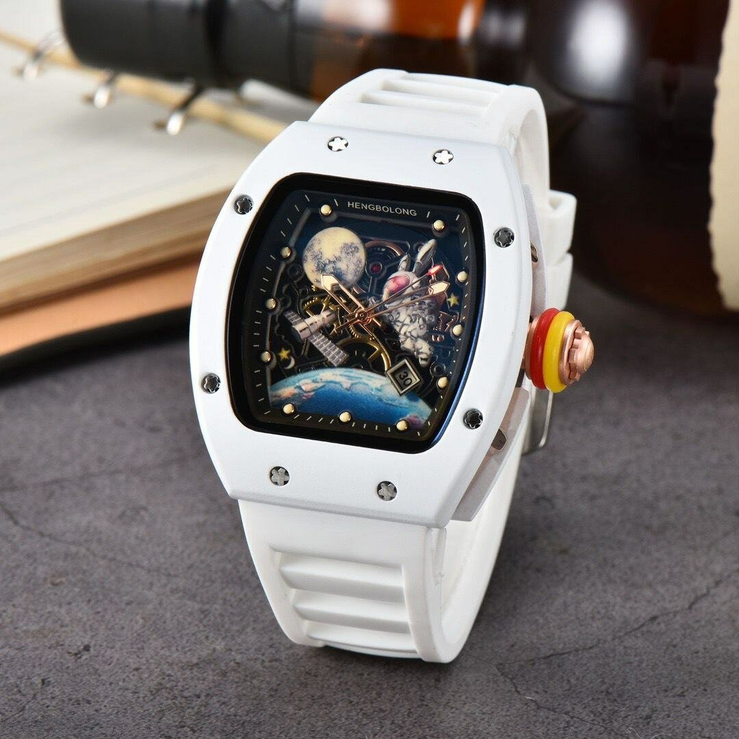 Montre unisexe design spatial