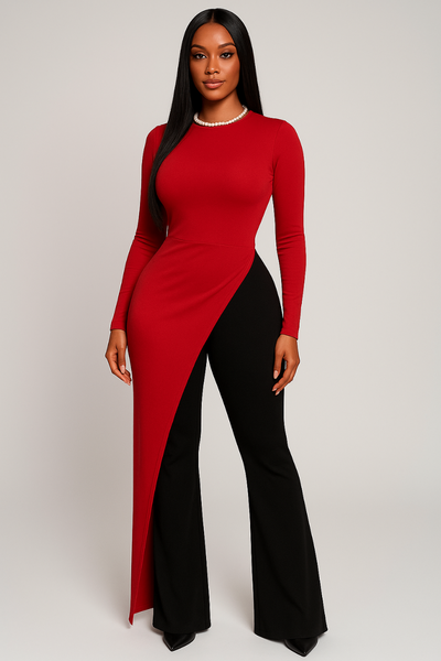 Élégant top Asymétrique