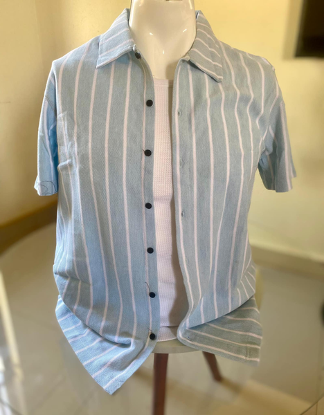Chemise bleu
