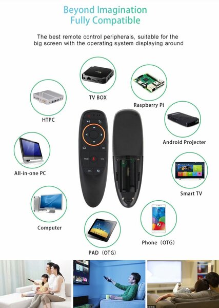 G10S Air Souris Voix Télécommande 2.4G