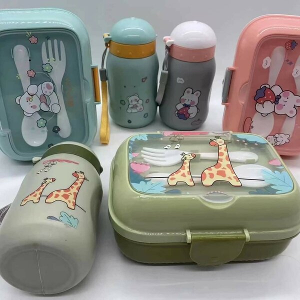 Ensembles déjeuner enfant colorés