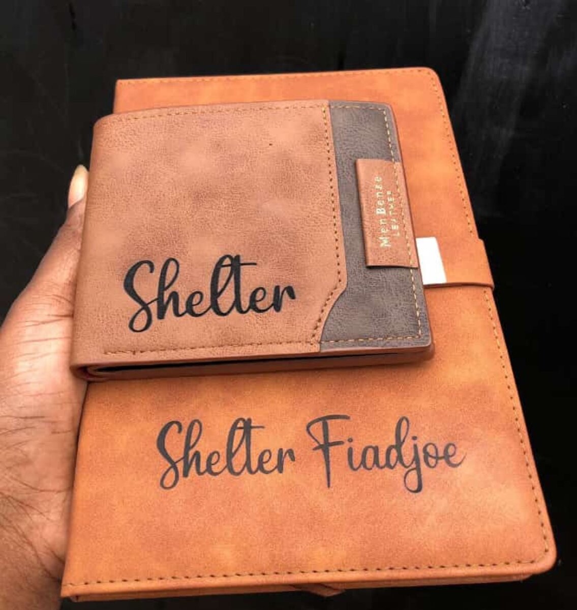 Diary and wallet