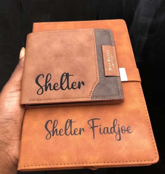 Diary and wallet