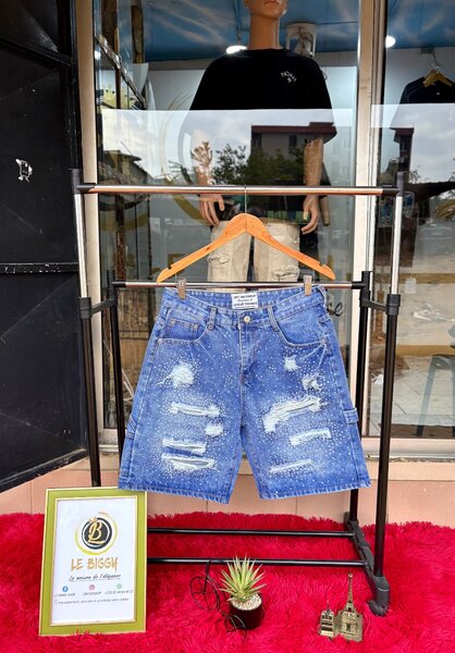SHORT JEANS BERMUDA Denim