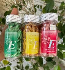 Vitamin E capsules
