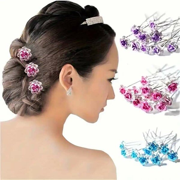 Épingles à Cheveux Fleur