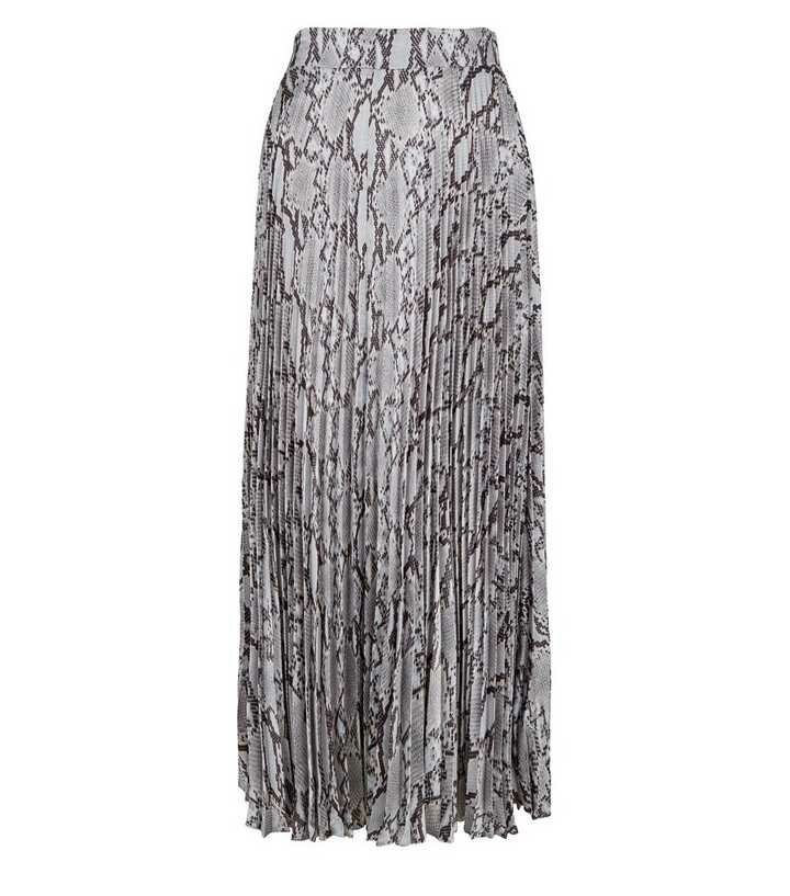 Long Pleated Skirt