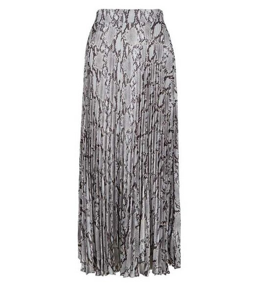 Long Pleated Skirt