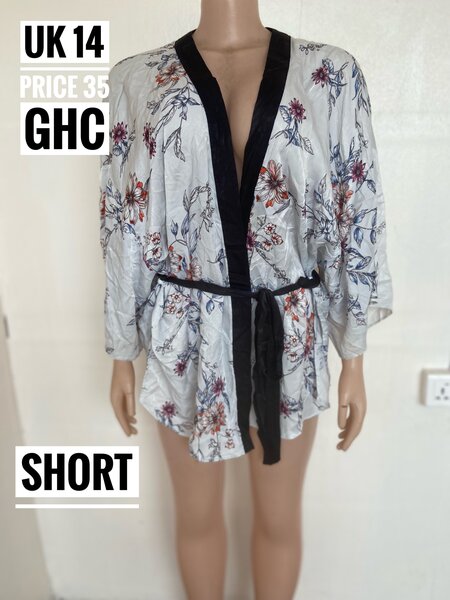Silk morning coat