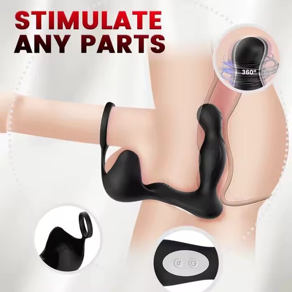 Anneau Vibrant testicule anal