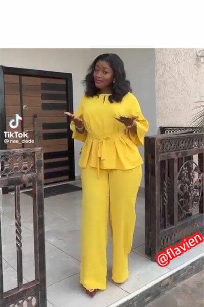 Ladies top and down available