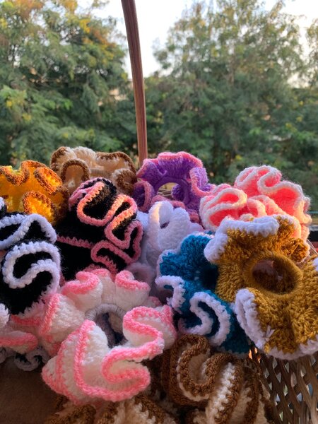 Chouchou crochetés
