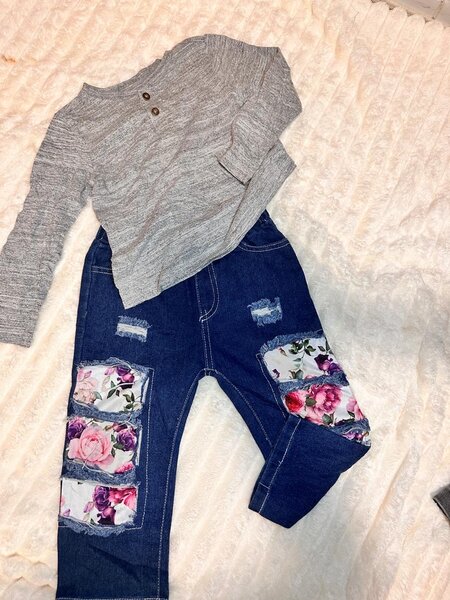 Robe fleurie enfant