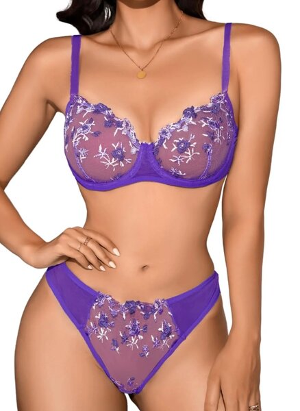 Ensemble de lingerie dentelle sexy