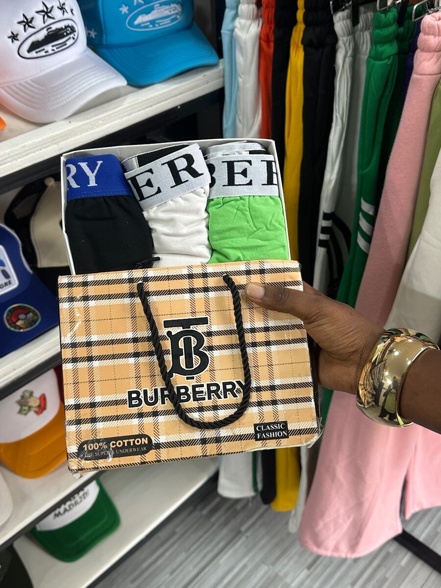 Men's Cotton Boxer Briefs Set