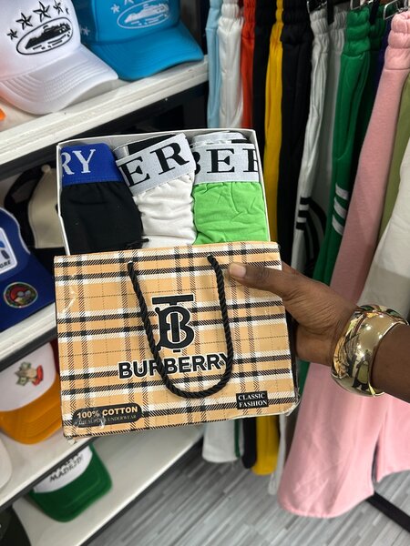Men's Cotton Boxer Briefs Set