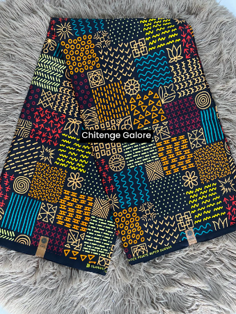 fabric multicolored