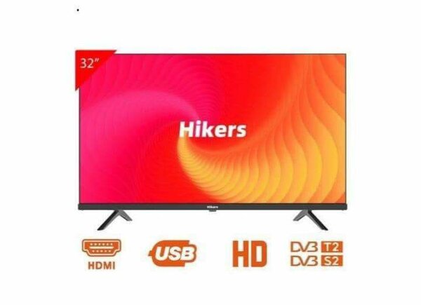 HIKERS 32" INCHES DIGITAL SATELLITE FRAMELESS TV