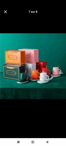 Tasse à café  avec chauffage