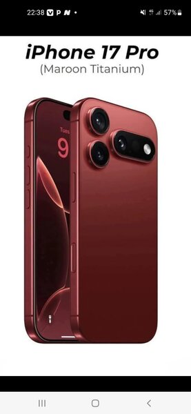 IPhone 17 pro max
