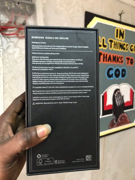 Samsung S20ultra 5G