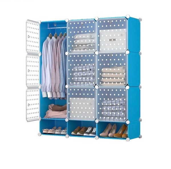 Plastic wardrobe