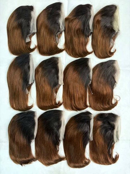 12" full frontal lace wig