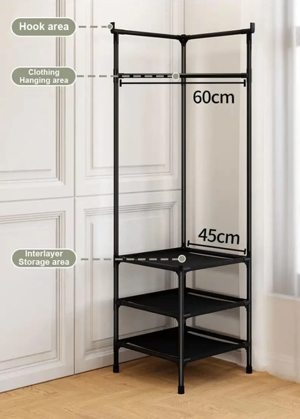 Étagère à vêtements multifonction