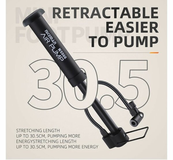 PORTABLE TIRE AIR PUMP MINI INFLATOR FOR ELECTRIC BIKES
