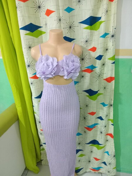 Robe longue fleurie élégante