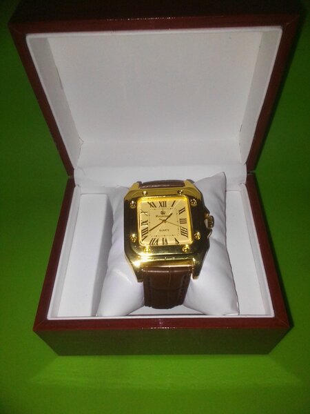 Rolex Leather Watch